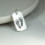 Hand or Footprint Pendant