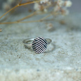 "Tender Touch" Fingerprint Ring