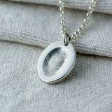 Original Fingerprint Necklace - Fine Belcher