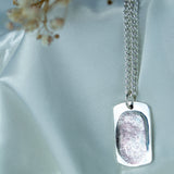 Original Fingerprint Necklace - Curb